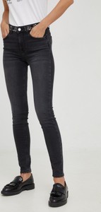 Czarne jeansy Liu-Jo w stylu casual