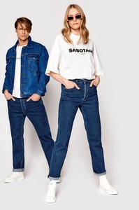 Niebieskie jeansy Americanos w street stylu