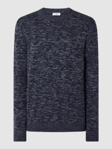 Granatowy sweter Esprit z bawełny