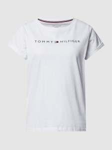 Bluzka Tommy Hilfiger z krótkim rękawem w stylu casual