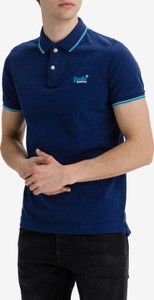 Koszulka polo Superdry w stylu casual z bawełny z krótkim rękawem