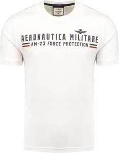 T-shirt Aeronautica Militare w młodzieżowym stylu