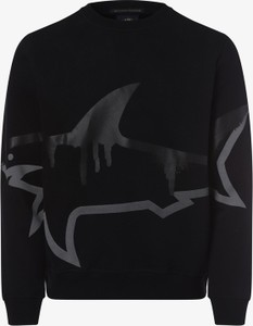 Czarna bluza Paul & Shark w młodzieżowym stylu