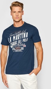 Niebieski t-shirt La Martina