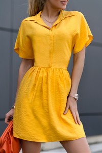 Żółta sukienka IVET mini