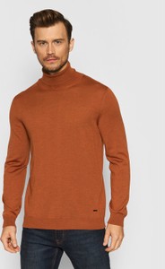Brązowy sweter Joop! w stylu casual