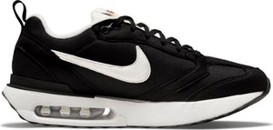 Czarne buty sportowe Nike z płaską podeszwą z tkaniny
