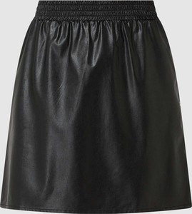 Czarna spódnica Pennyblack ze skóry ekologicznej w stylu casual mini