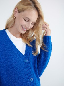 Niebieski sweter Reserved w stylu casual