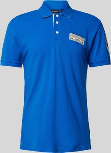 Niebieski t-shirt Napapijri