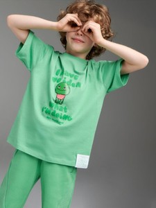 Zielona koszulka dziecięca Sinsay