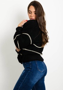 Czarny sweter Olika