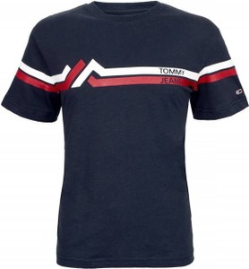 T-shirt Tommy Hilfiger z bawełny w młodzieżowym stylu