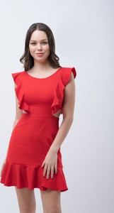 Czerwona sukienka Justmelove