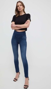 Granatowe jeansy Patrizia Pepe w stylu casual