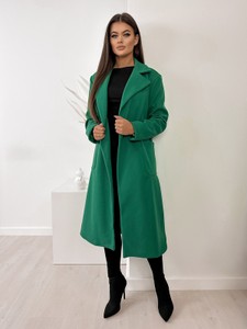 Zielony płaszcz Ubra
