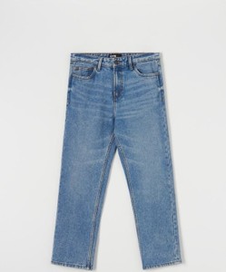 Niebieskie jeansy Sinsay z bawełny