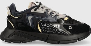 Buty sportowe Lacoste z płaską podeszwą w sportowym stylu