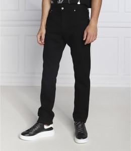 Czarne jeansy Alexander McQueen w stylu casual