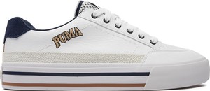 Sneakersy Puma Court Classic Vulc Retro Club 395089-01 Puma White/Prairie Tan/Club Navy