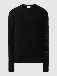 Czarny sweter Calvin Klein z bawełny