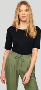 Bluzka Greenpoint z bawełny z krótkim rękawem w stylu casual
