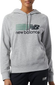 Bluza New Balance z kapturem z bawełny