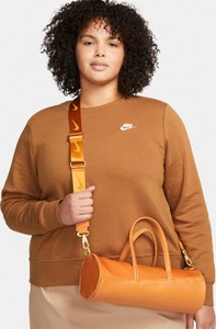 Pomarańczowa torebka Nike średnia matowa w stylu casual