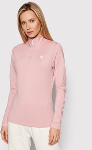 Różowa bluzka Dare 2b w sportowym stylu z długim rękawem