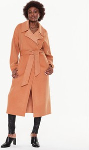 Płaszcz Calvin Klein w stylu casual z wełny oversize