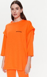Pomarańczowa bluza Mmc Studio w stylu casual