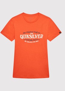 Pomarańczowa koszulka dziecięca Quiksilver dla chłopców