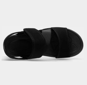 Czarne sandały 4F na rzepy w stylu casual