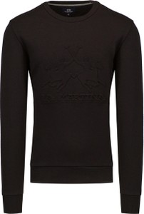 Czarna bluza La Martina z bawełny w stylu klasycznym