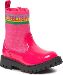 Różowe buty dziecięce zimowe Billieblush dla dziewczynek