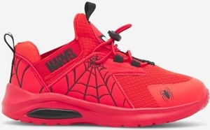 Czerwone buty sportowe dziecięce Spiderman