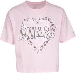 Różowa bluzka dziecięca Converse