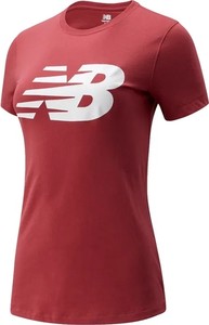 T-shirt New Balance z krótkim rękawem w sportowym stylu z bawełny