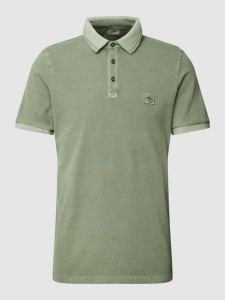 Zielona koszulka polo S.Oliver z bawełny