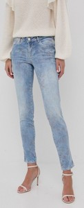 Niebieskie jeansy Guess z bawełny w stylu casual