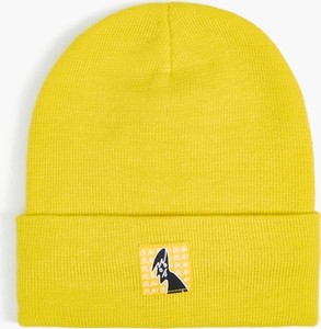 Żółta czapka Cropp