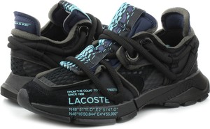 Buty sportowe Lacoste z płaską podeszwą w sportowym stylu