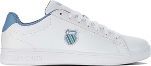 K-Swiss sneakersy skórzane COURT SHIELD kolor biały