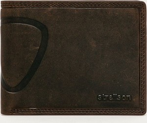 Brązowy portfel męski Strellson