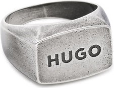 Hugo Boss Hugo Pierścionek E-Logobold 50472524 Srebrny
