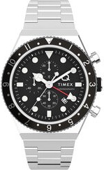 Timex Zegarek TW2V69800 Srebrny