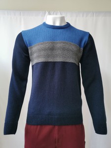Sweter M. Lasota w stylu casual z jeansu