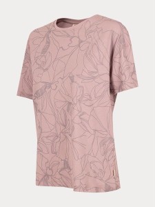 Różowa bluzka Outhorn w sportowym stylu