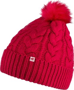 Czerwona czapka 4F