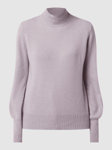 Fioletowy sweter Rosemunde w stylu casual